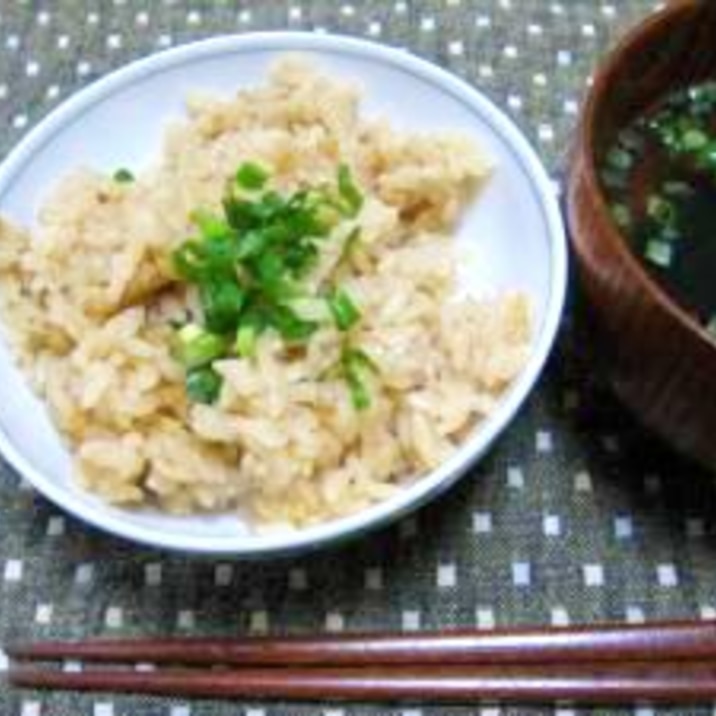 簡単 風邪対策 しょうがと油揚げの炊き込みご飯 レシピ 作り方 By michi Beni 0018 楽天レシピ 簡単 風邪対策 しょうがと油揚げの炊き込みご飯 レシピ 作り方 By michi Beni 0018 楽天レシピ